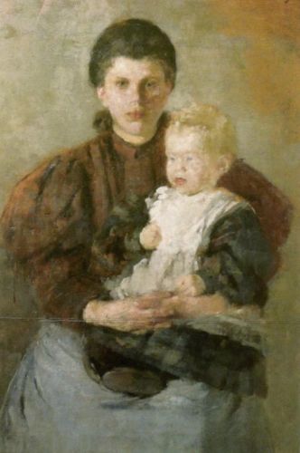 Boznańska Olga - Piastunka