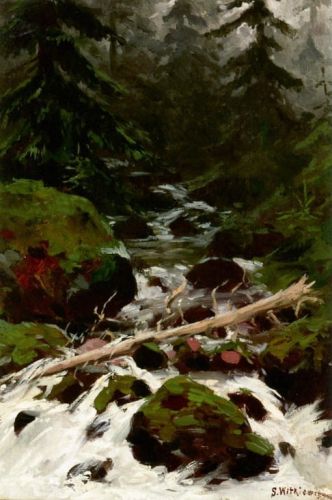 Witkiewicz Stanisław - Potok w lesie