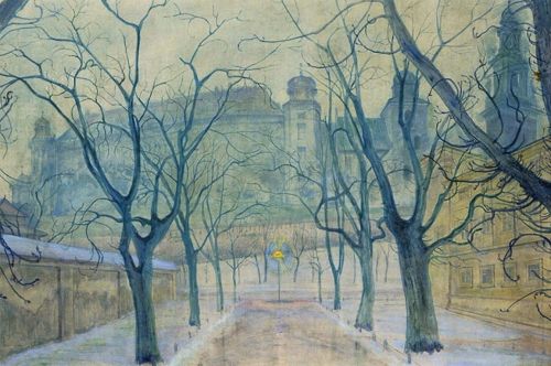 Wyspiański Stanisław - Planty o świcie