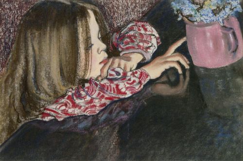 Wyspiański Stanisław - Helenka z wazonem