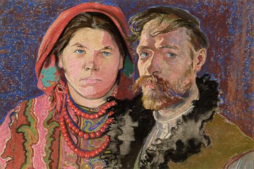 Wyspiański Stanisław - Autoportret z żoną