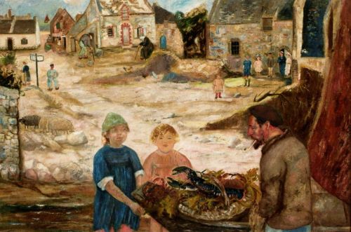 Makowski Tadeusz - Powrót z połowu raków