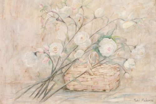 Makowski Tadeusz - Róże z koszykiem