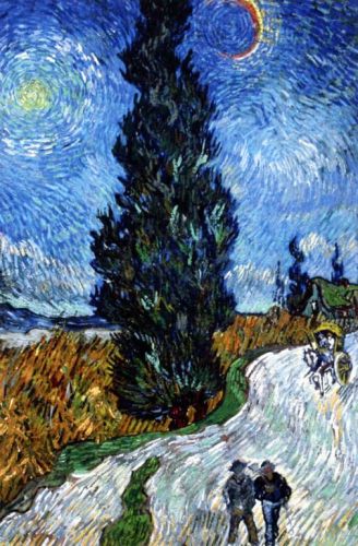 van Gogh Vincent - Road with Cypress and Star