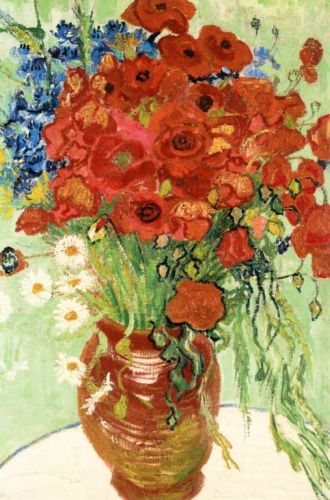 van Gogh Vincent - Vase with Cornflowers and Poppies