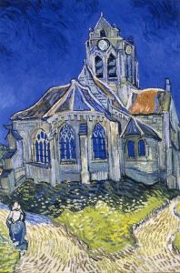 van Gogh Vincent - The church in Auvers-sur-Oise, view from the Chevet