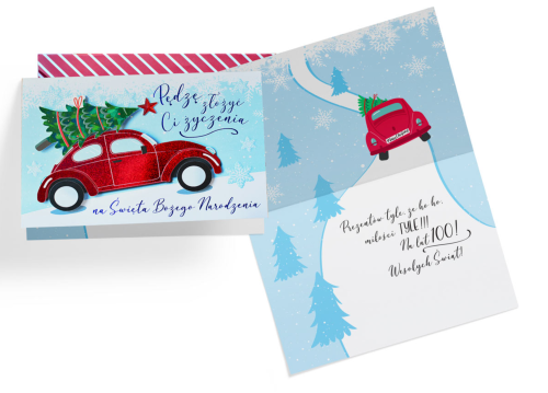 Karnet - Boże Narodzenie