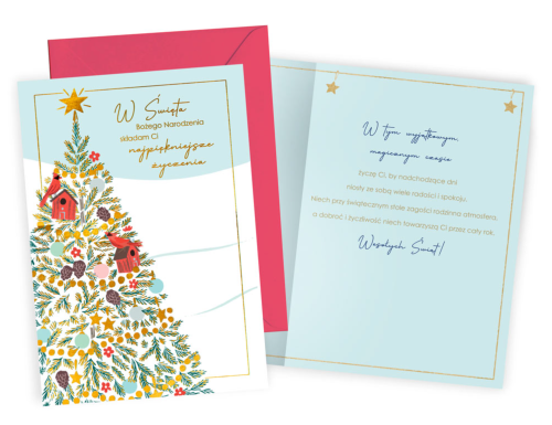Karnet - Boże Narodzenie