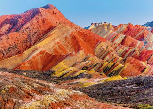 Narodowy Park Geologiczny Zhangye Danxia, Chiny