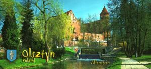 Olsztyn - pocztówka panoramiczna