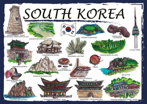 Countries of the World: Korea Południowa