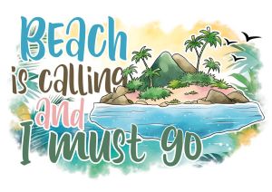 Beach is calling and I must go