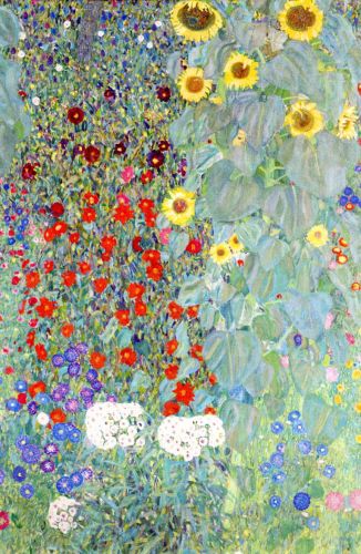 Klimt Gustav - Farm Garden with Sunflowers