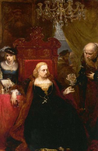 Matejko Jan - Otrucie królowej Bony