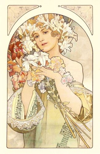 Mucha Alfons - Flower