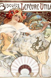 Mucha Alfons - Biscuits Lefevre Utile