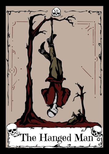 Karty tarota: Wisielec