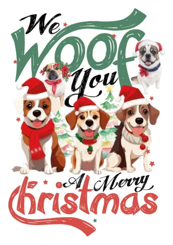 We Woof You A Merry Christmas