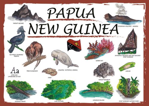 Countries of the World: Papua-Nowa Gwinea