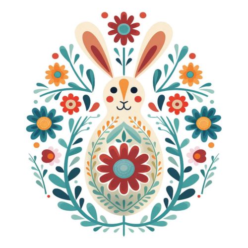 Skandynawska Wielkanocna Sztuka Ludowa