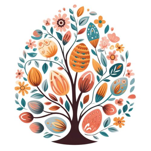 Skandynawska Wielkanocna Sztuka Ludowa