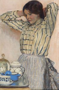 Mehoffer Józef - Kawiarka (Dziewczyna z kawą)