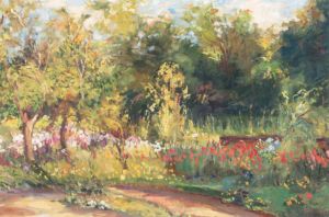 Mehoffer Józef - Ogród kwiatowy