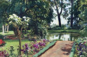 Mehoffer Józef - Ścieżka ogrodowa
