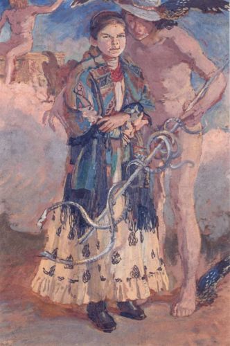 Mehoffer Józef - Merkury i Jagniesia