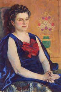 Mehoffer Józef - Portret Haliny Zadęckiej