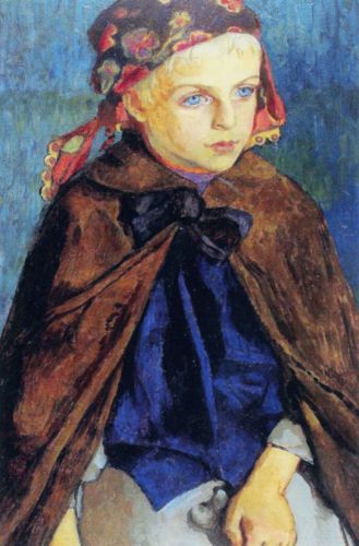 Mehoffer Józef - Dziewczynka góralska