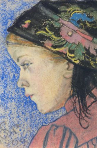Wyspiański Stanisław - Portret dziewczynki