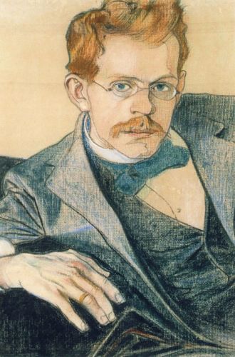Wyspiański Stanisław - Portret Józefa Mehoffera