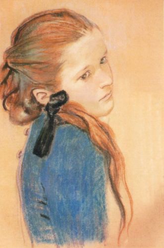 Wyspiański Stanisław - Portret dziewczynki