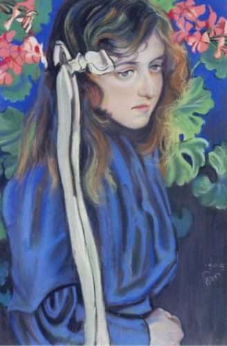 Wyspiański Stanisław - Portret Elizy Pareńskiej