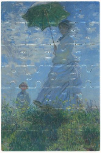 Claude Monet - Woman with a Parasol