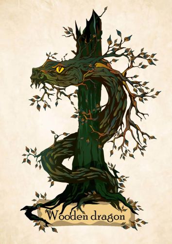 Wooden Dragon