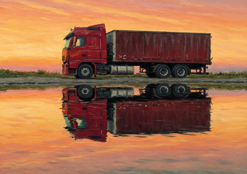 Czerwona Ciężarówka