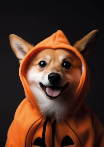 Halloween Corgi