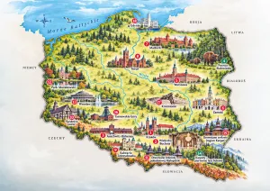 Polska Mapa UNESCO