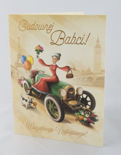 Karnet - Dzień Babci